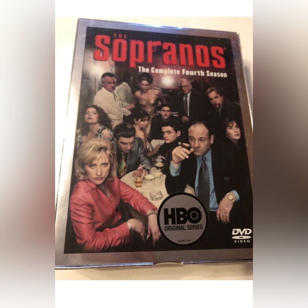 The Sopranos The Complete Fourth Season DVD HBO 4-Discs 13 Episodes + Bonus